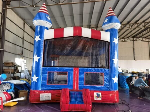 Stars & Stripes Bounce House (Medium)