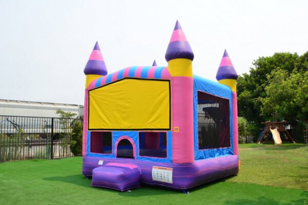 Cotton Candy Bounce House (Medium)