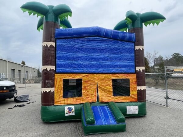 Palm Splash Bounce House (Medium)
